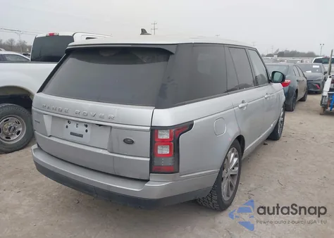 2016 Land Rover Range Rover 3.0L V6 Turbocharged Diesel Hse Td6 из США, поврежденный, VIN SALGS2KF3GA270455